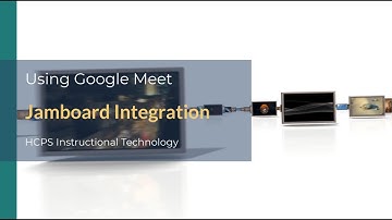Using Google Meet: Jamboard Integration