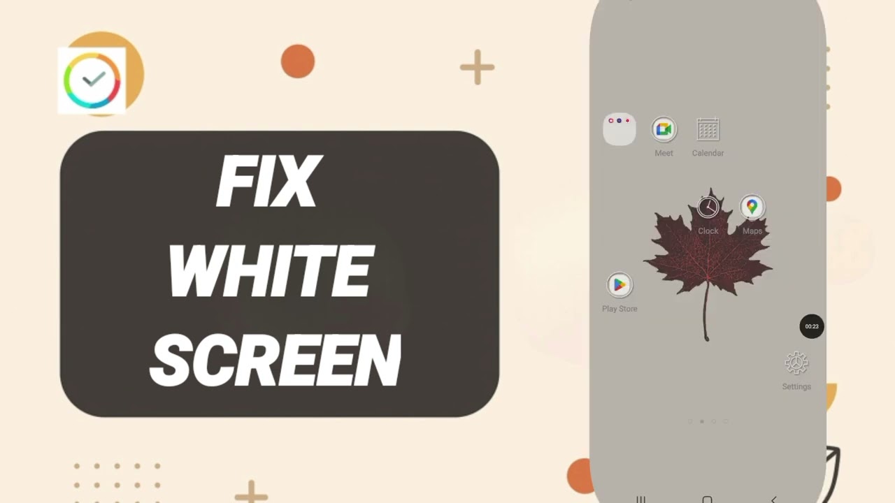 How To Fix And Solve White Screen On StayFree App