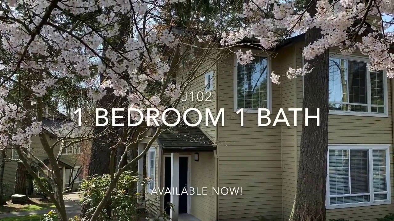 1 Bedroom Parkwood at Mill Creek, Mill Creek, WA J102 (Rented) YouTube