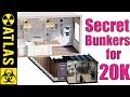 INCREDIBLE SECRET ROOMS and Tricked Out BOMB SHELTERS