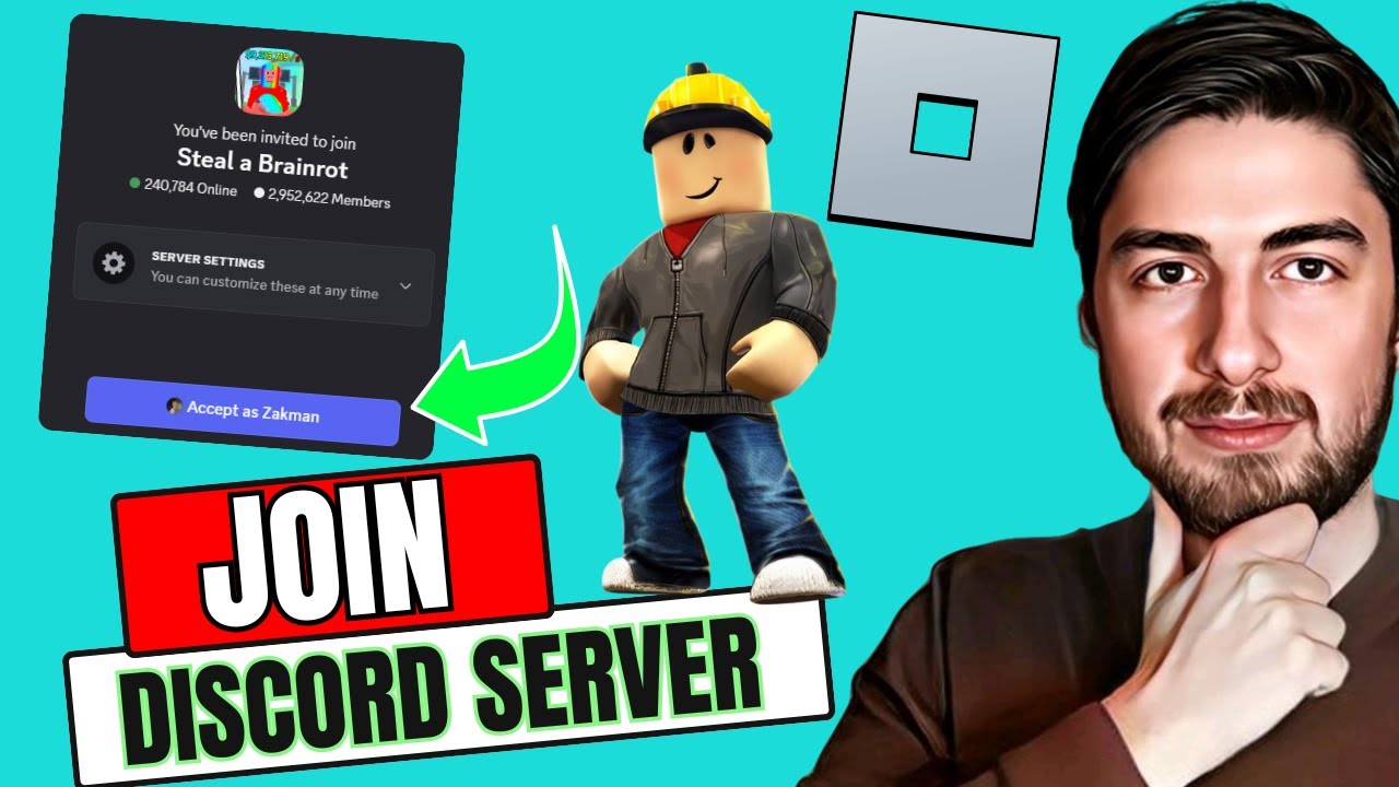 How To Join Steal A Brainrot Discord Server - Step By Step (PC & Mobile ...