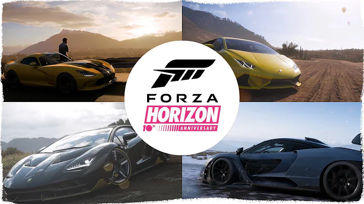 All Anniversary Start Screens | Forza Horizon 5 - DayDayNews
