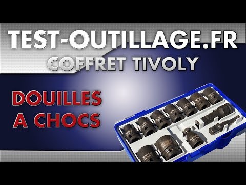 Vidéo: Jeu De Douilles à Chocs : Modèles Pour Clés à Chocs 1/2 Et 3/4. Prise Ou Prises Allongées 1 Pouce