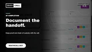 DeathCall Quick Overview | Dispatch, Track, Document