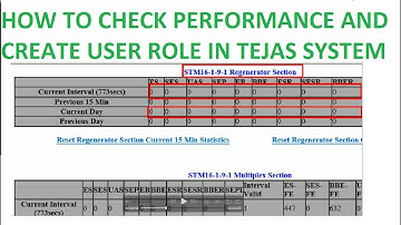 HOW TO  CHECK PERFORMANCE AND CREATE USER ROLE IN TEJAS | videos by niraj kumar.