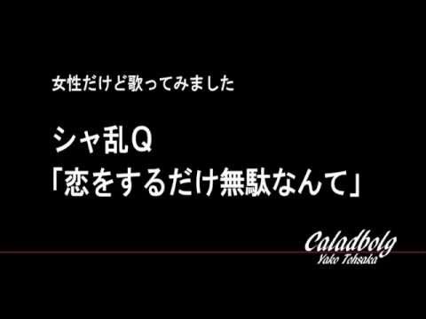 シャ乱Q「恋をするだけ無駄なんて」≪マイク直録り≫ 歌ってみた【弥子134】