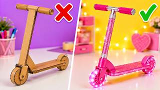 🎒 LUXURY VS BUDGET SCHOOL HACKS! ✨ Amazing School DIY Ideas By 123 GO!