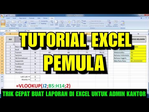 Video: Cara Belajar Menggunakan Excel