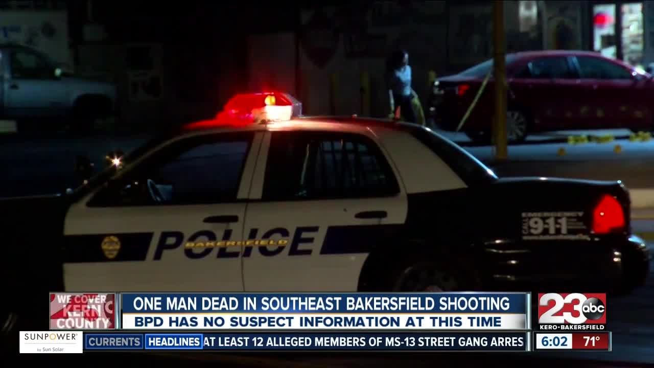 One man dead in southeast Bakersfield shooting - YouTube