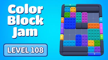 Color Block Jam Level 108 Solution Walkthrough