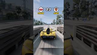 Bugatti vs Koenigsegg | BeamNG.Drive #beamngdrive #gaming #games #cars #beamng #crash #bugatti