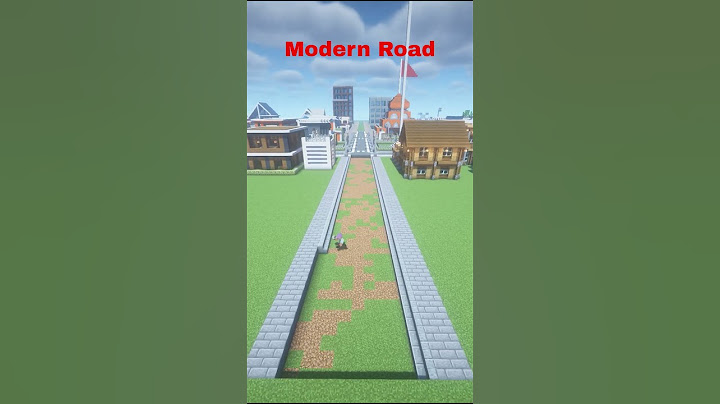 MODERN ROAD IN SURVIVAL CITY | HOUSE TUTORIAL | MINECRAFT GAMPLAY | #shorts #ytshorts #minecraft !