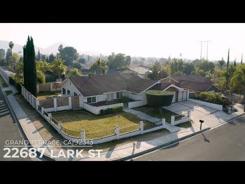 22687 Lark St, Grand Terrace, CA home video tour