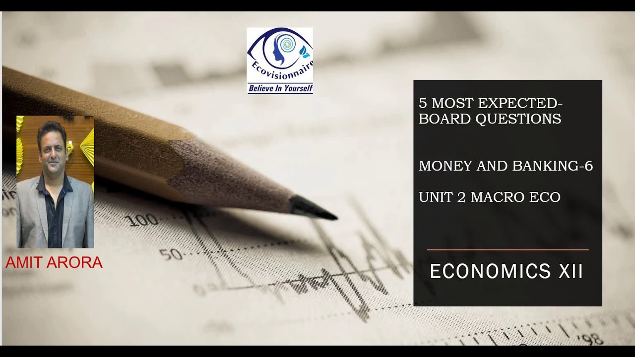 5 MOST EXPECTED QUESTIONS IN BOARDS MONEY AND BANKING by AMIT ARORA