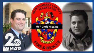 Friday Funeral procession for fallen Montgomery County firefighter Christopher Higgins
