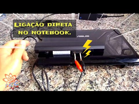 Vídeo: Como Carregar A Bateria De Um Netbook