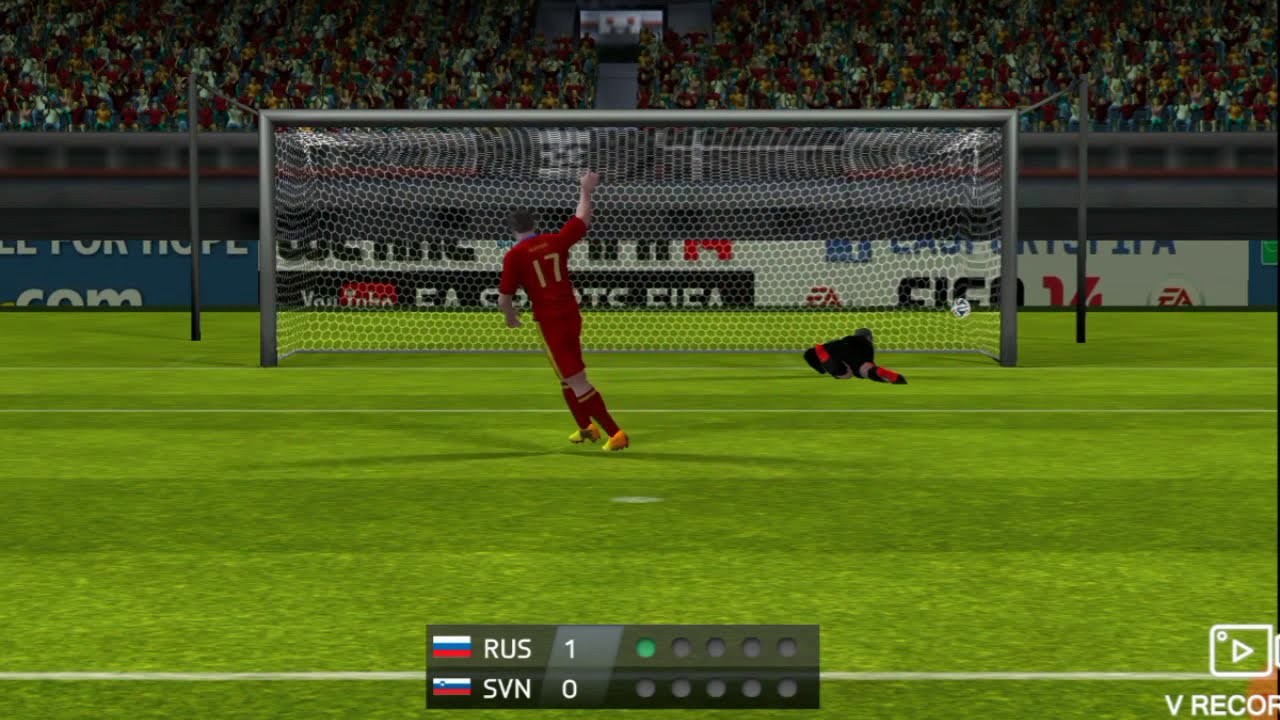 Россия Словения | FIFA 14 #4