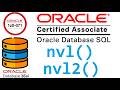 CERTIFICACION ORACLE DATABASE SQL 1Z0-071 | NVL(), NVL2() EN ORACLE SQL  (video 44)