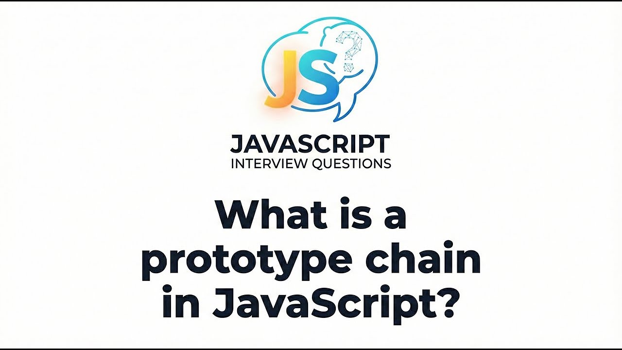 What is a prototype chain in JavaScript - Javascript Interview ...