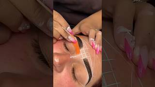 Wax eyebrow threading 👁️❤️ #shortsfeed #beauty #makeup #eyebrows #threading #shorts