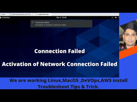 Activation of Network Connection Failed