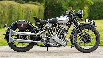 1925 Brough Superior SS100: De ultieme rol op twee wielen