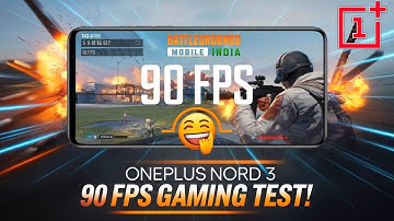 Oneplus Nord 3- 90 FPS BGMI Test |Heating& Battery Test | Oxygen Os 15 Update 🔥