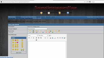 How to insert video at mybb forum