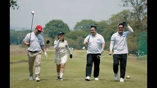 Over 100 partners play golf during the STAR Golf Cup in Clark, Pampanga