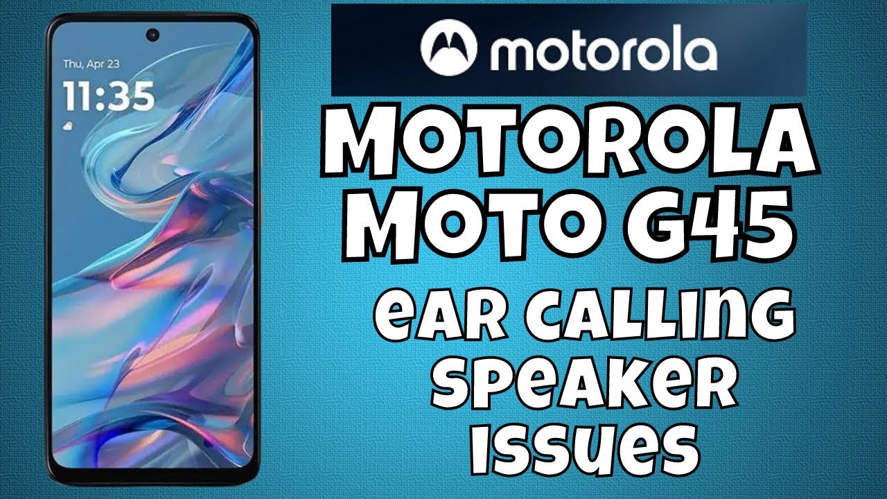 Проблема с динамиком для вызова наушника Motorola Moto G45 || Как решить проблемы с динамиком для...