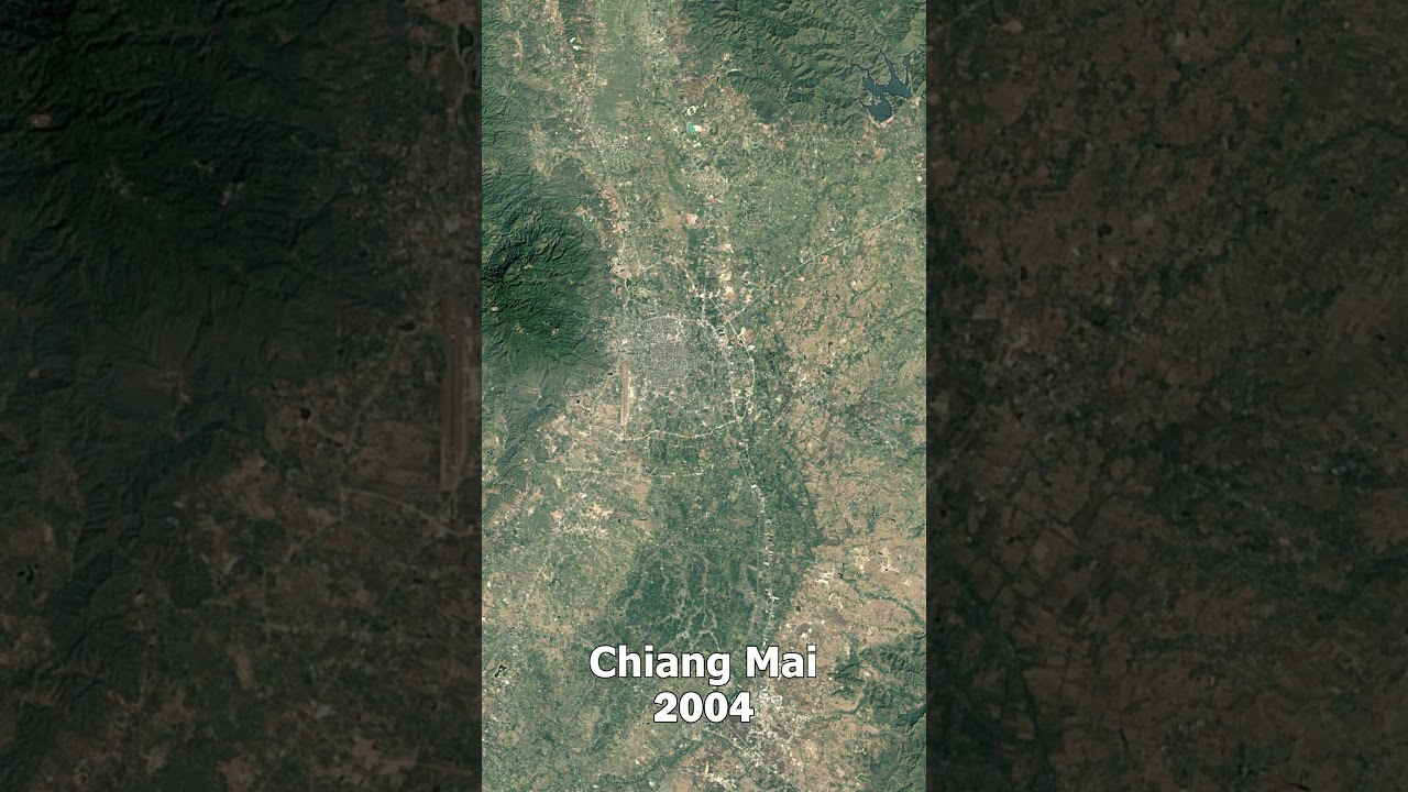 36 Years In 13 Seconds: Chiang Mai Thailand Timelapse