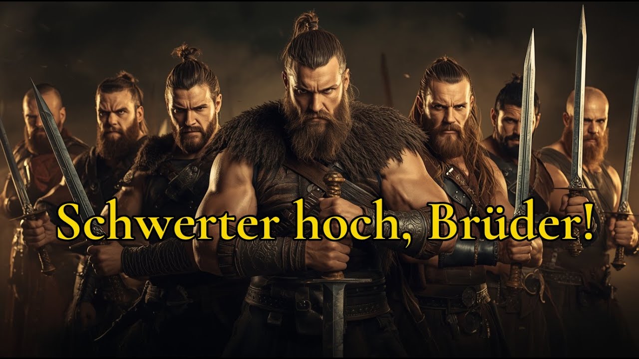 ⚔️ Schwerter hoch, Brüder! | Nordischer Krieger Song über Mut & Brüderschaft 🔥Mystische Musik