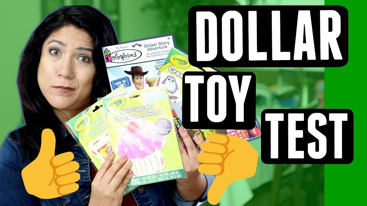 New DOLLAR TREE Toy Test - Are they worth your dollar?