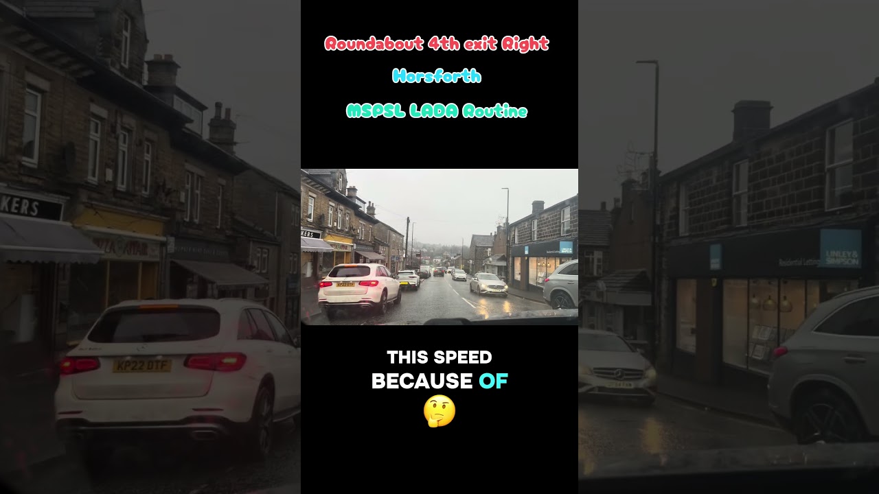 Круговое движение, 4-й съезд направо, Хорсфорт, 03.02.2026