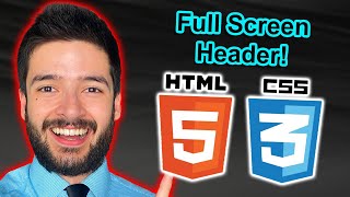 How to Build the BEST Responsive Header! HTML & CSS Tutorial!