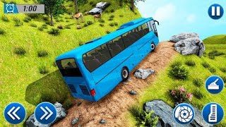 🚌Offroad Coach Bus Simulator 3D।(iso/Android) 🚌game play HD screenshot 2
