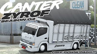 share||mod truck canter VAR ZYROF by alif mod terbaru $$$$$||mod bussid terbaru 2026