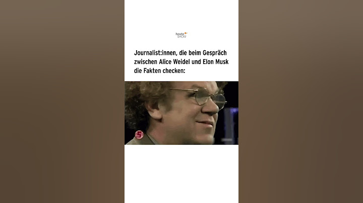 Faktencheck bei Weidel und Musk | heute-show #shorts