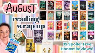 I Read 32 Books in August 📚 BookTok Hits, Misses & 5-Star Reads