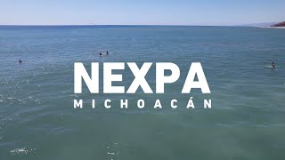 Nexpa la mejor playa de Michoacán para el Surf