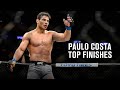 Top finishes paulo costa