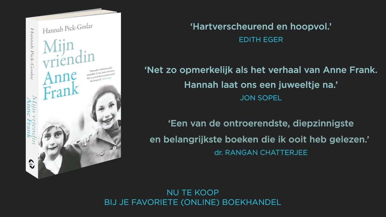 Boek: Mijn Beste Vriendin Anne Frank – Een Ontroerend Verhaal