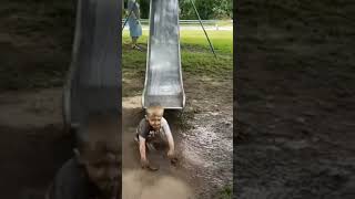 🤣 Epic Mudslide Mishap: Laughing All the Way Down! 🌊🤪