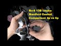 Mazda Rx-8 4port vs 6port Intake Manifold Gasket Comparison