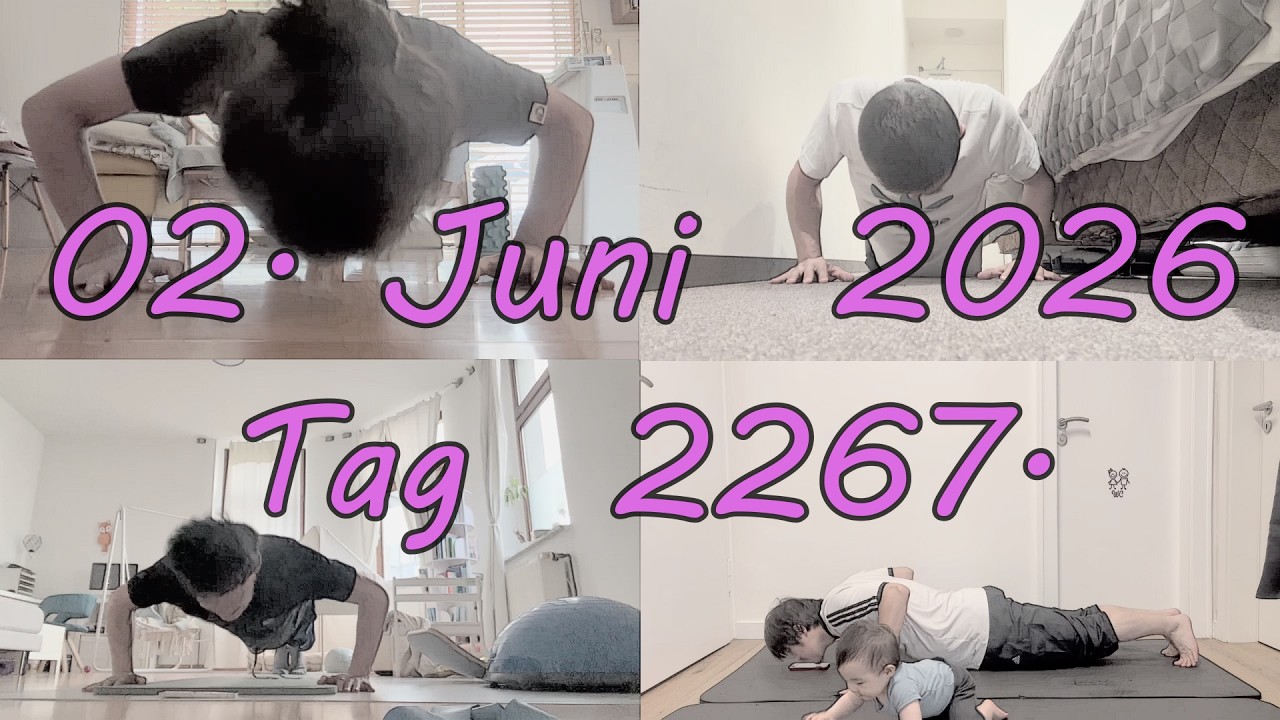 朝活筋トレ Tag 2267. 2. Juni 2026【スーパー小学6年生、サッカー