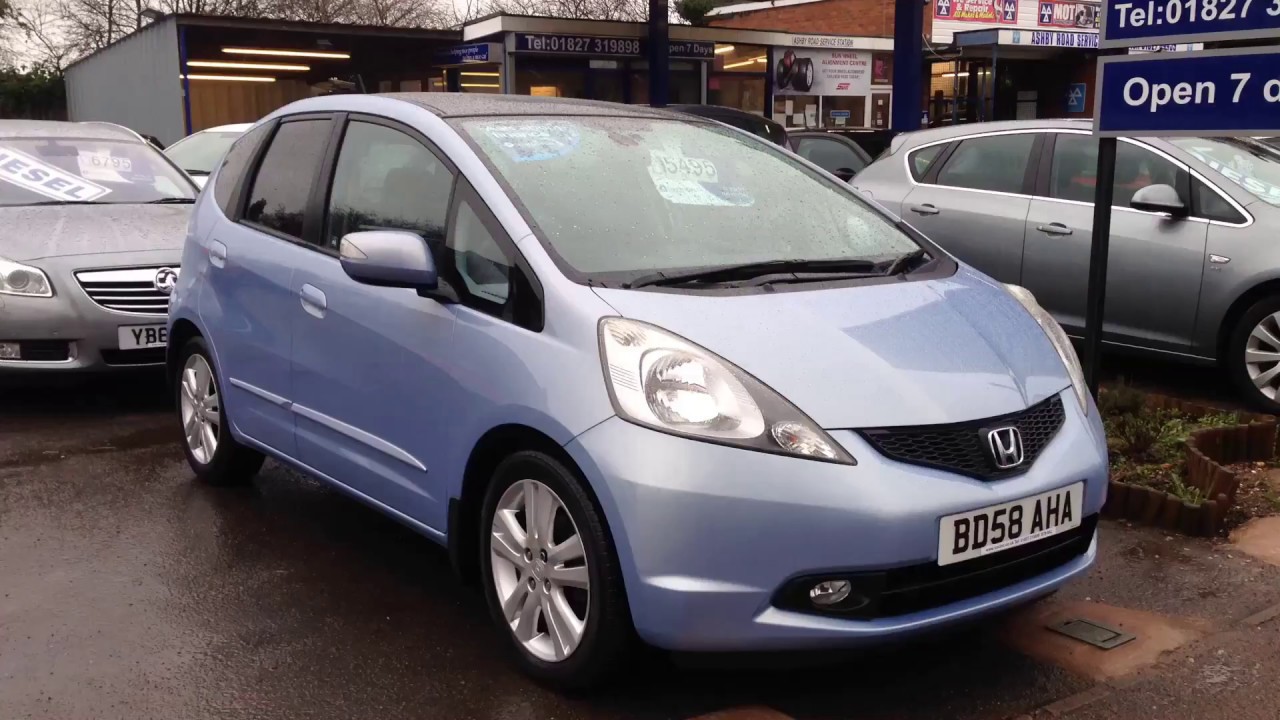 SOLD...FOR SALE ; 2008 58 HONDA JAZZ 1.4 EX 5 Door Panoramic roof