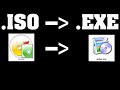 HOW TO CONVERT ISO TO EXE