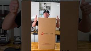 Luke from Artisti Coffee Roasters unboxing a new Fiorenzto F64 E PRO SENSE Coffee Grinder.