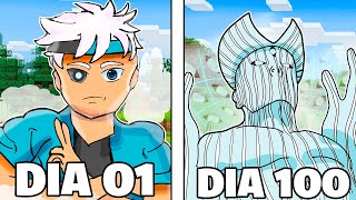 SOBREVIVI 100 DIAS NO NARUTO JEDY DO MINECRAFT O FILME