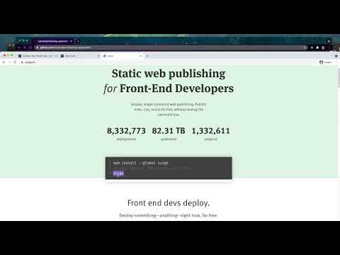 Deploy React Application to Web in 2 Minutes using Surge